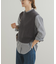 ウールカシミヤニットベスト