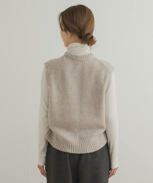 ウールカシミヤニットベスト｜アーバンリサーチの通販｜&mall（アンド