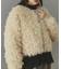 THINK FUR　2Way Fur Knit Tops