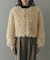 THINK FUR　2Way Fur Knit Tops