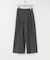 『3サイズ展開』 ウールライクツータックワイドパンツ