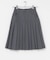 ミディプリーツスカート