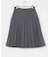 ミディプリーツスカート
