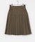 ミディプリーツスカート
