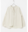フリルリボンブラウス
