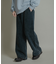 ケミカルコーデュロイストレートパンツ