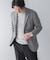 LIFE STYLE TAILOR　ニットジャージジャケット