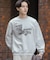 Dog graphic crew-neck Sweat