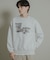 Dog graphic crew-neck Sweat