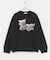 Dog graphic crew-neck Sweat