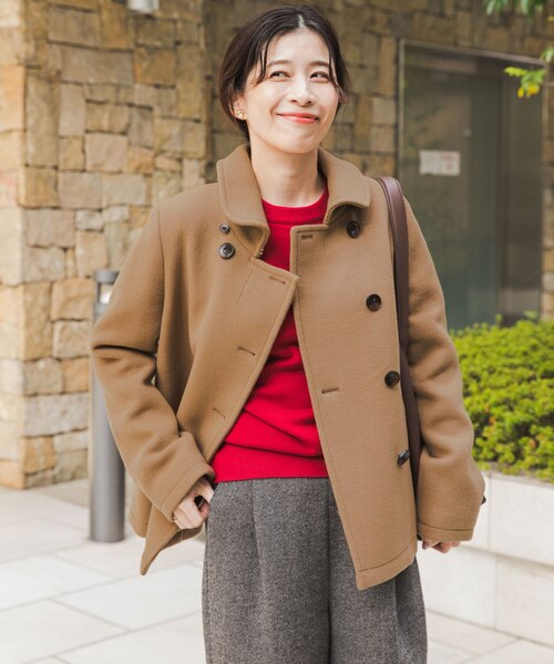 ショールカラー2WAYショートコート｜アーバンリサーチの通販｜&mall