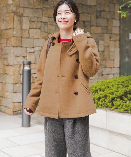 ショールカラー2WAYショートコート｜アーバンリサーチの通販｜&mall