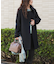 ショールカラー2WAYロングコート