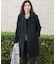 ショールカラー2WAYロングコート