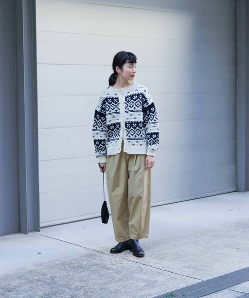ペルーノルディックカーディガン｜アーバンリサーチの通販｜&mall