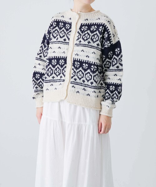 ペルーノルディックカーディガン｜アーバンリサーチの通販｜&mall