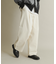 ボリュームタックワイドパンツ