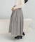 ヴィンテージサテンギャザースカート