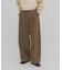 ウールライクブラッジュドパンツ