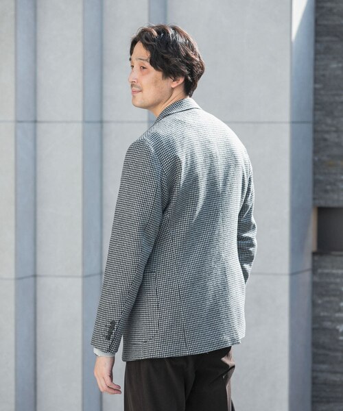 【ブラック系その他】LIFE STYLE TAILOR 千鳥柄ツイードジャケット LIFE STYLE TAILOR 千鳥柄ツイードジャケット｜アーバンリサーチの通販
