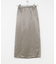 アセテートサテンストレートスカート