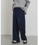 ベロアストレートパンツ