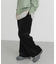 ベロアストレートパンツ