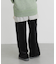 ベロアストレートパンツ