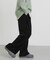 ベロアストレートパンツ