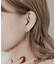 ビジューロングチェーンイヤリング