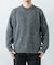 ATON　LAMBS WOOL C／N SWEATER