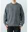 ATON　LAMBS WOOL C／N SWEATER