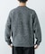 ATON　LAMBS WOOL C／N SWEATER