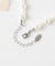 レースリボンパールネックレス