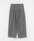 ジャージメルトンタックワイドパンツ