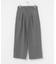 ジャージメルトンタックワイドパンツ