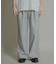 ジャージメルトンタックワイドパンツ