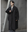 ウールブレンドダブルロングコート