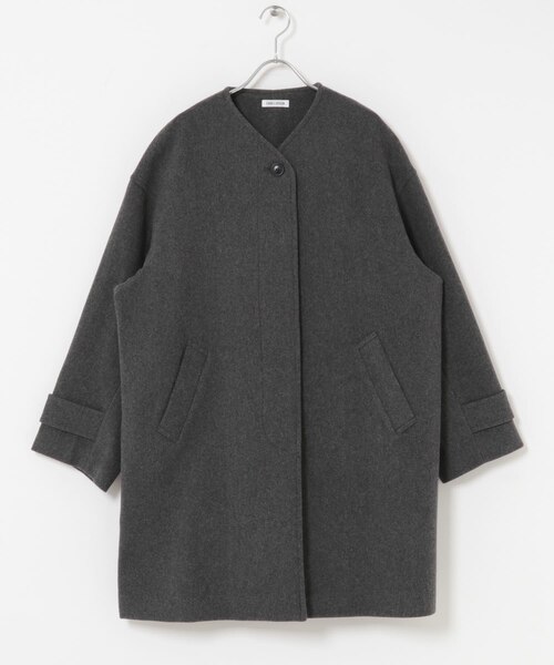 FORK&SPOON ウールノーカラーコート｜アーバンリサーチの通販｜&mall