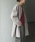 FORK&SPOON　ウールノーカラーコート