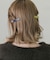 スクエアカラー2セットヘアピン