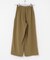 FORK&SPOON　ウールライクツータックワイドパンツ