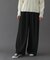 FORK&SPOON　ウールライクツータックワイドパンツ