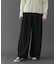 FORK&SPOON　ウールライクツータックワイドパンツ