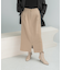 『UR TECH』後ゴムスリットストレートスカート