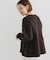 F by ROSSO　ペプラムボリュームスリーブカーディガン