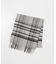 THE INOUE BROTHERS　Brushed Scarf Check