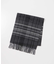 THE INOUE BROTHERS　Brushed Scarf Check