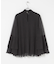シアーラメチュールフレアスリーブブラウス