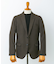 LIFE STYLE TAILOR　ブラッシュドツイルストレッチジャケット